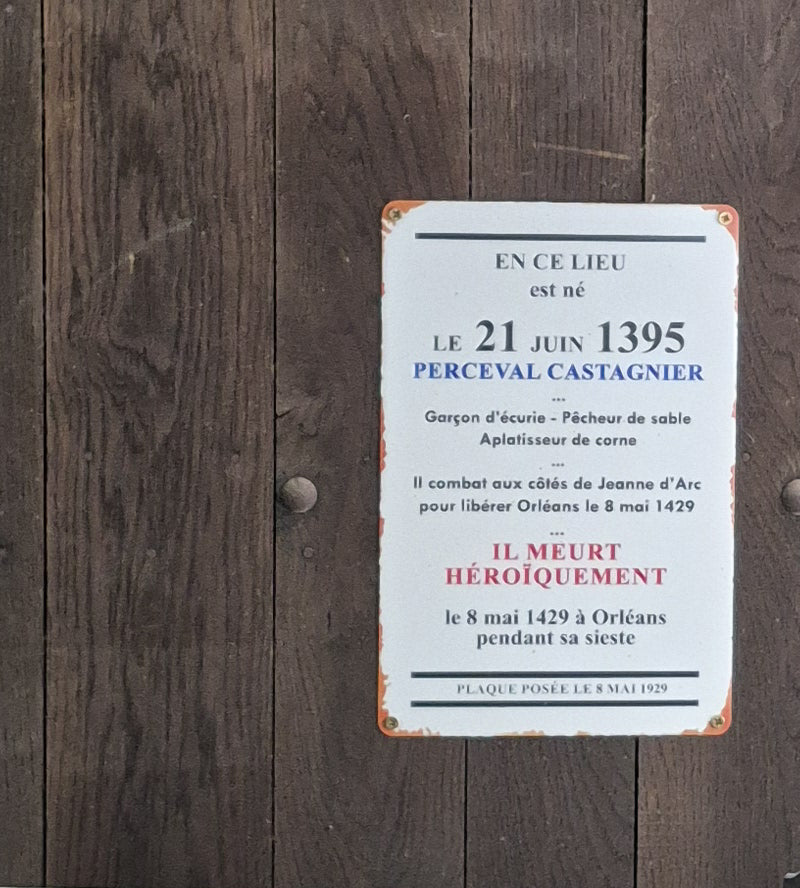 Plaque de rue ou de garage humoristique (b)